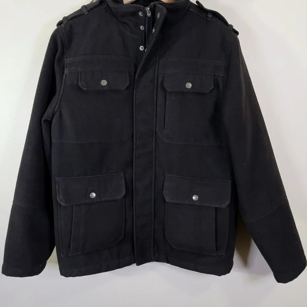 Levi's Winter Military Patch Pocket Coat - Picture 3 of 15